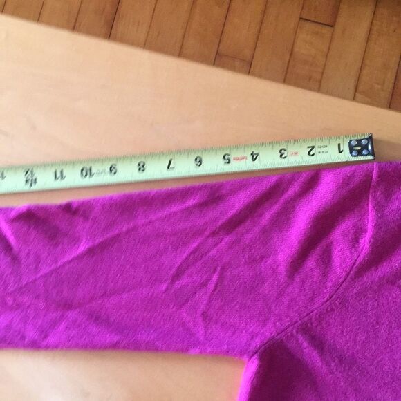 Cashmere Cache sweater Raspberry Size L - Picture 10 of 10
